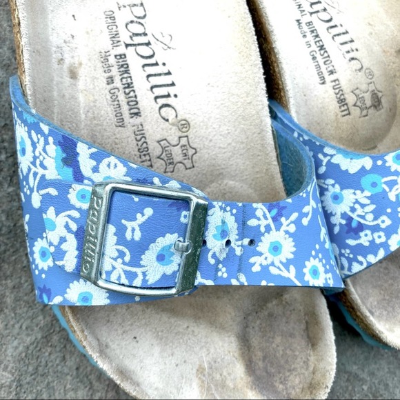 Birkenstock Papillio blue sandals one strap - Picture 8 of 10